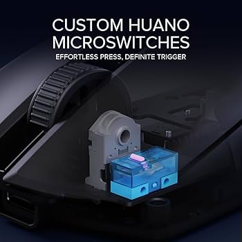 Amazon.com: DeLUX M800 Ultra Wireless Gaming Mouse, Nordic